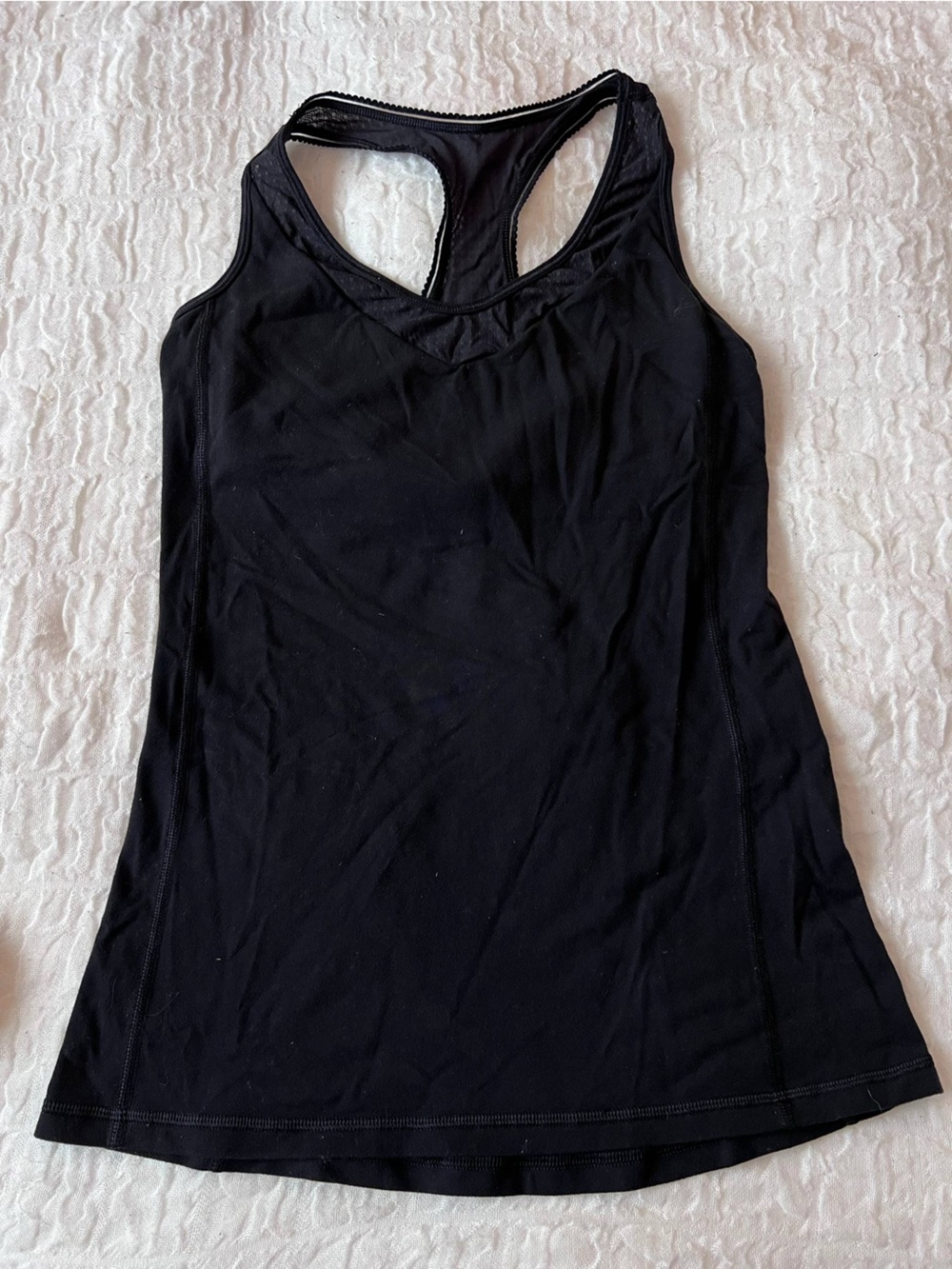 lululemon athletica Black Racerback Tank